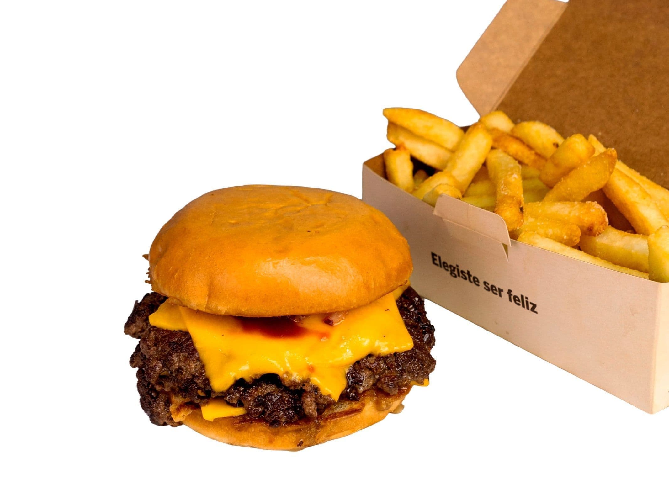 Imagen de Chesseburger, papas